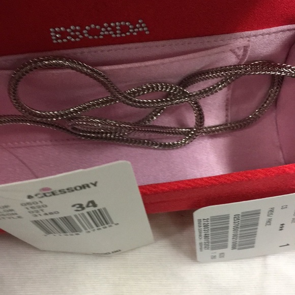 Escada red evening bag - Picture 7 of 7
